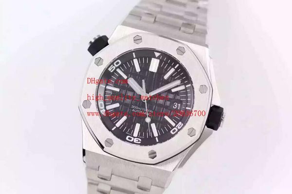luxury black bezel 42mm automatic mechanical stainless steel with original clasp gents mens men's watch watches, Slivery;brown
luxury black bezel 42mm automatic mechanical stainless steel with original clasp gents mens men's watch watches, Slivery;brown