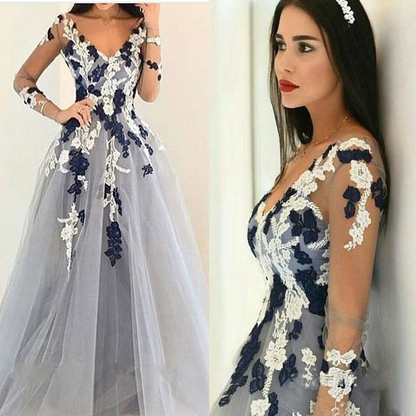 long sleeves black and white applique v-neck formal evening dresses 2022 a-line silver tulle cocktail party special occasion dresses, Black;red
long sleeves black and white applique v-neck formal evening dresses 2022 a-line silver tulle cocktail party special occasion dresses, Black;red