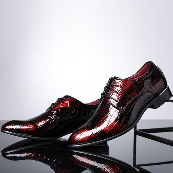 men formal shoes leather pointed toe footwear dress shoes for men lace-up pu plus size 45-48 dress zapato hombre, Black
men formal shoes leather pointed toe footwear dress shoes for men lace-up pu plus size 45-48 dress zapato hombre, Black