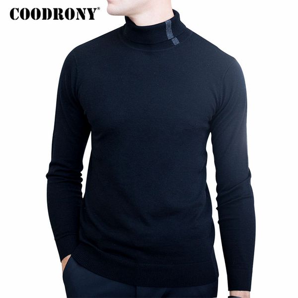 coodrony christmas sweater men winter soft warm merino wool sweaters casual turtleneck pullover men knitted cashmere pull homme, White;black
coodrony christmas sweater men winter soft warm merino wool sweaters casual turtleneck pullover men knitted cashmere pull homme, White;black