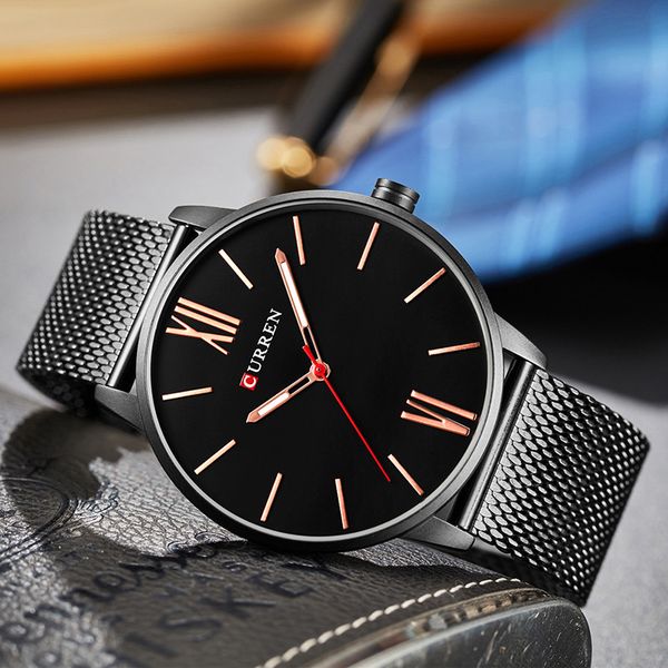 mens black men watch luxury steel brand wristwatches analog quartz 2018 watches fashion business stainless relogio masculino sxcqc, Slivery;brown
mens black men watch luxury steel brand wristwatches analog quartz 2018 watches fashion business stainless relogio masculino sxcqc, Slivery;brown