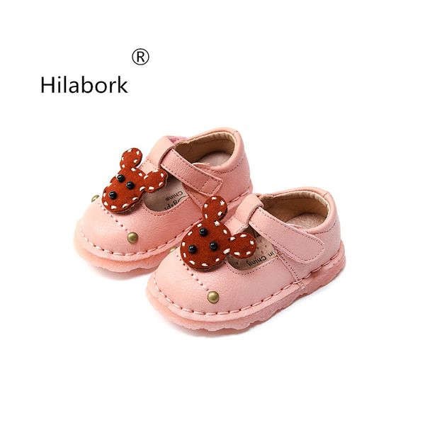 hilabork 2018 spring and autumn models leather baby shoes 6-12 months baby soft soles shoes walking study princess leather, Black;grey
hilabork 2018 spring and autumn models leather baby shoes 6-12 months baby soft soles shoes walking study princess leather, Black;grey