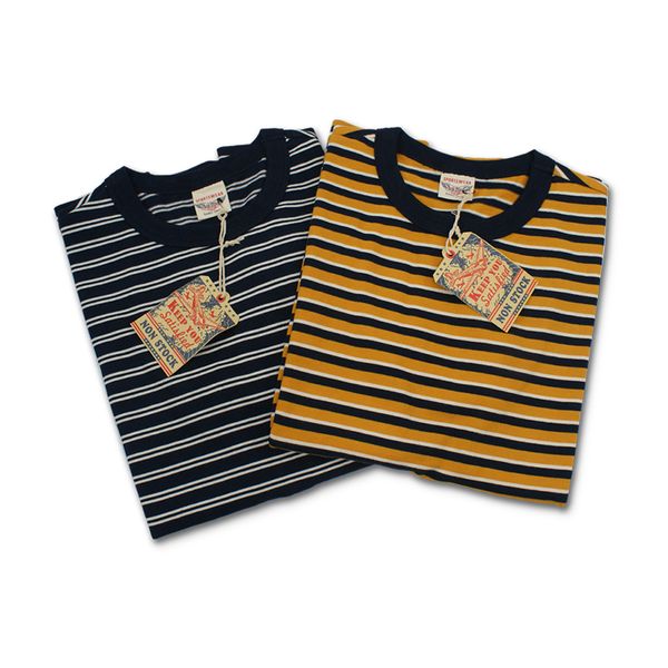 2017 summer vintage slim heavy army sailors navy stripe mens t-shirt rrl tee shirt homme amekaji streetwear brand clothing, White;black
2017 summer vintage slim heavy army sailors navy stripe mens t-shirt rrl tee shirt homme amekaji streetwear brand clothing, White;black