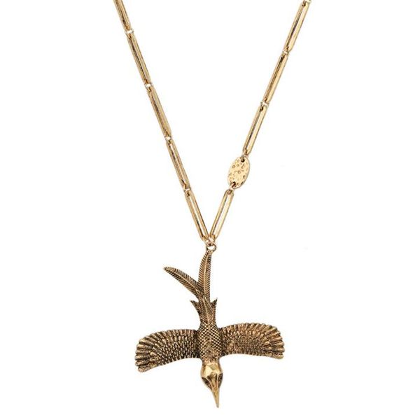 new arrived vintage jewelry alloy bird necklace pendant charm chokers necklaces for women factory wholesale, Silver
new arrived vintage jewelry alloy bird necklace pendant charm chokers necklaces for women factory wholesale, Silver