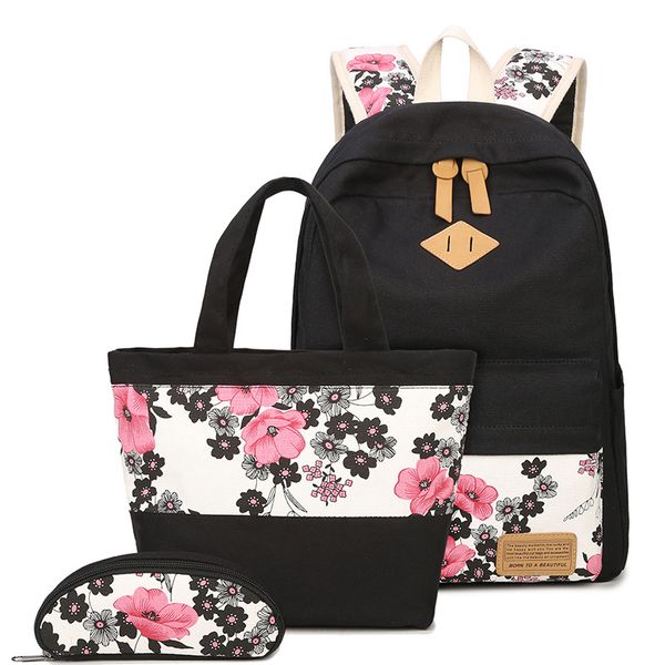 backpack 2018 new canvas bag three-piece women cute floral bag backpack student bag tactical waist packs casual bags
backpack 2018 new canvas bag three-piece women cute floral bag backpack student bag tactical waist packs casual bags