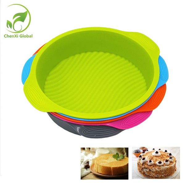 9 inch 28.5*24.5*6.2cm 175g dly round shape 3d silicone cake mold baking tools bakeware maker mold tray baking
9 inch 28.5*24.5*6.2cm 175g dly round shape 3d silicone cake mold baking tools bakeware maker mold tray baking