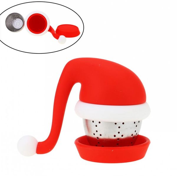 Tea infu er with anta hat trainer and teel ball food grade ilicone tea bag filter creative de ign chri tma gift ea y to clean
Tea infu er with anta hat trainer and teel ball food grade ilicone tea bag filter creative de ign chri tma gift ea y to clean