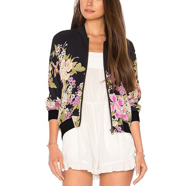 autumn print jacket women 2017 casual long sleeve slim coat female pockets winter bomber basic jackets femininas s-xxl, Black;brown
autumn print jacket women 2017 casual long sleeve slim coat female pockets winter bomber basic jackets femininas s-xxl, Black;brown