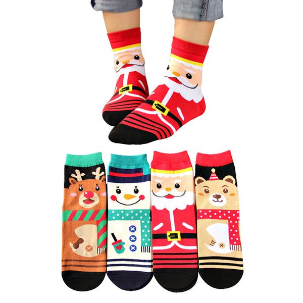 4 pairs women christmas short socks lovely cute cartoon santa claus snowman deer bear funny women sock comfortable cotoon meias, Black;white
4 pairs women christmas short socks lovely cute cartoon santa claus snowman deer bear funny women sock comfortable cotoon meias, Black;white