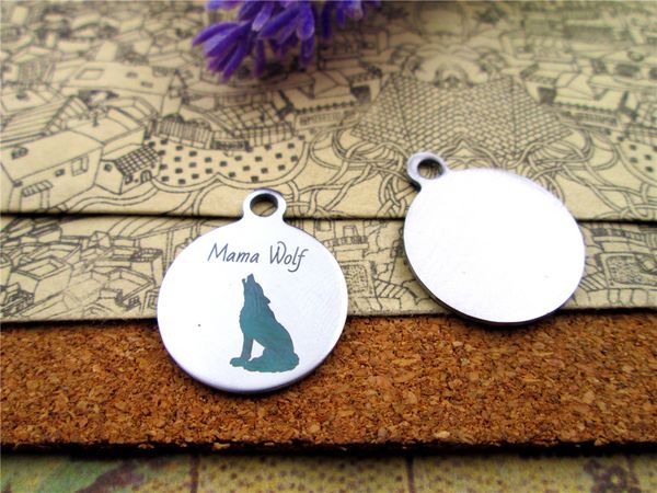 40pcs--"mama wolf "stainless steel charms more style for choosing diy charms pendants for necklace, Bronze;silver
40pcs--"mama wolf "stainless steel charms more style for choosing diy charms pendants for necklace, Bronze;silver