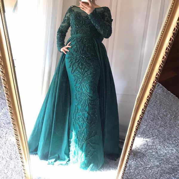 muslim long sleeve sheer neck mermaid formal evening party prom dress arabic evening gowns dresses abendkleider special occasion, Black;red
muslim long sleeve sheer neck mermaid formal evening party prom dress arabic evening gowns dresses abendkleider special occasion, Black;red
