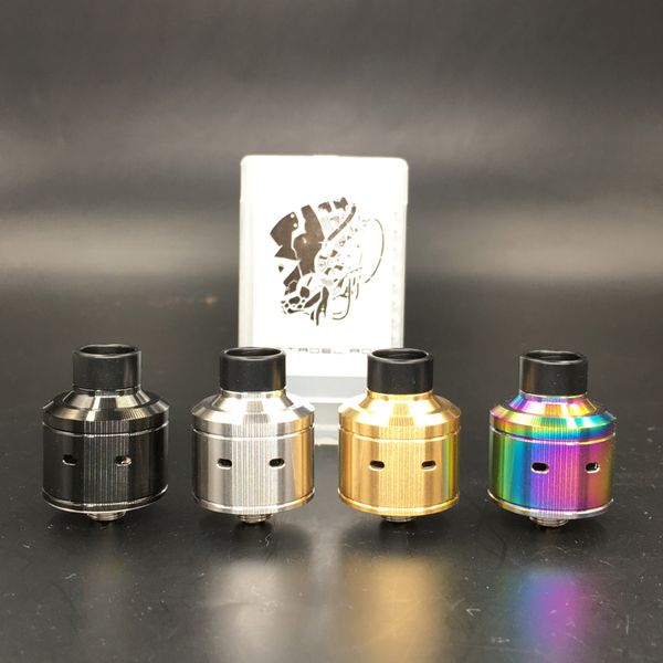 

Citadel RDA Rebuildable Dripping Atomizer 22MM with Peek insulators Silver Black Gold Rainbow 4 Colors Fit 510 Mods DHL Free