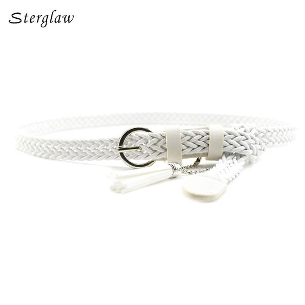 105cm retro student knitted leather belts for women 2017 casual white tassels woven belts and straps female thin belt j126, Black;brown
105cm retro student knitted leather belts for women 2017 casual white tassels woven belts and straps female thin belt j126, Black;brown