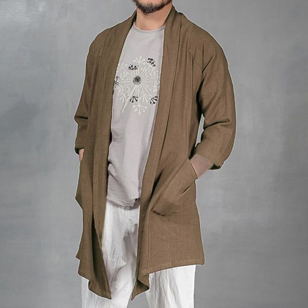 incerun autumn mens long cloak cape trench long sleeve solid cotton irregular casual vintage outwear cardigan jacket -5xl 2018, Tan;black
incerun autumn mens long cloak cape trench long sleeve solid cotton irregular casual vintage outwear cardigan jacket -5xl 2018, Tan;black