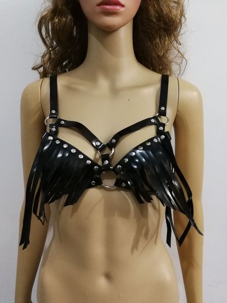new fashion style wrb1025 women black leather harness bondage beach neck chain choker silver chains necklace jewelry accessories
new fashion style wrb1025 women black leather harness bondage beach neck chain choker silver chains necklace jewelry accessories