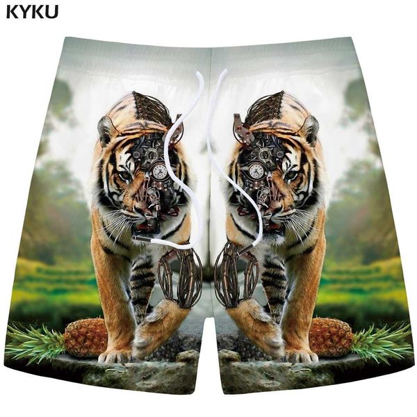 kyku tiger shorts men fruit big size animal summer mechanical beach sky short pants 3d printed casual new cool sweat fashion, White;black
kyku tiger shorts men fruit big size animal summer mechanical beach sky short pants 3d printed casual new cool sweat fashion, White;black