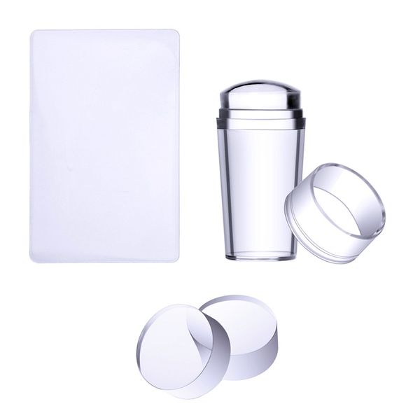 nail art templates pure clear jelly silicone nail stamping plate scraper with cap transparent 2.8cm stamp art, White
nail art templates pure clear jelly silicone nail stamping plate scraper with cap transparent 2.8cm stamp art, White