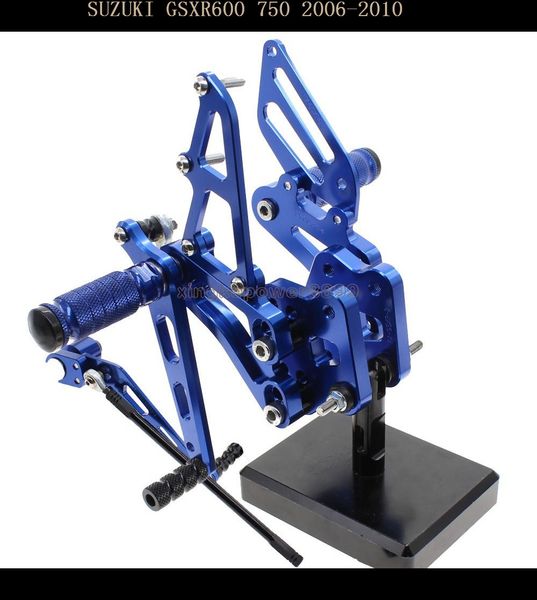 motorcycle adjustable rearset foot pegs rear set footrests for suzuki gsxr600 750 2006-2010
motorcycle adjustable rearset foot pegs rear set footrests for suzuki gsxr600 750 2006-2010
