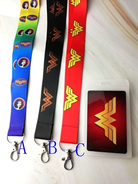 5 pcs wholesale wonder women neck strap card bus id holders identity badge lanyard t-217, Silver
5 pcs wholesale wonder women neck strap card bus id holders identity badge lanyard t-217, Silver