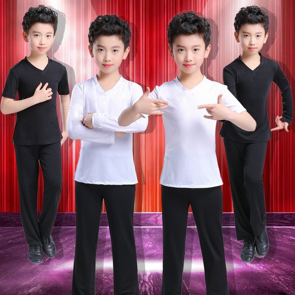 2018 black white latin dance costume boys dance wear practice latin shirts trousers boys kids costumes, Black;red
2018 black white latin dance costume boys dance wear practice latin shirts trousers boys kids costumes, Black;red