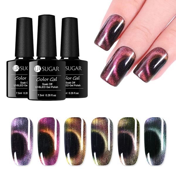 ur sugar 3d chameleon cat eyes uv gel polish soak off magnetic nail varnish nail art semi permanent led uv gel enamel, Red;pink
ur sugar 3d chameleon cat eyes uv gel polish soak off magnetic nail varnish nail art semi permanent led uv gel enamel, Red;pink