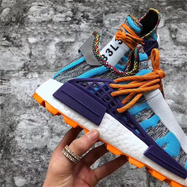 2018 pharrell williams x originals nmd hu trial solar pack m1l3l3 3mpow3r moth3r human race men women running shoes authentic sneakers, White;red
2018 pharrell williams x originals nmd hu trial solar pack m1l3l3 3mpow3r moth3r human race men women running shoes authentic sneakers, White;red