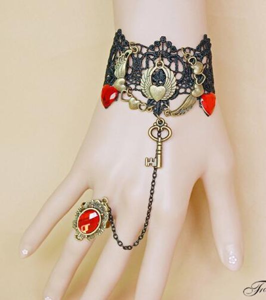 new fashion angel wings lace lady bracelet band ring integration of fashion classic delicate elegance, Golden;silver
new fashion angel wings lace lady bracelet band ring integration of fashion classic delicate elegance, Golden;silver