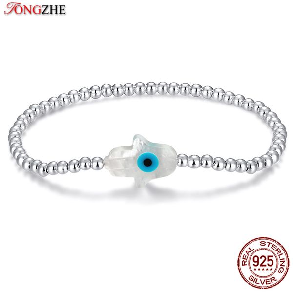 tongzhe women's bracelet 925 sterling silver female jewelry cz hamsa hand bracelets for women pulseras mujer moda 2018, Black
tongzhe women's bracelet 925 sterling silver female jewelry cz hamsa hand bracelets for women pulseras mujer moda 2018, Black