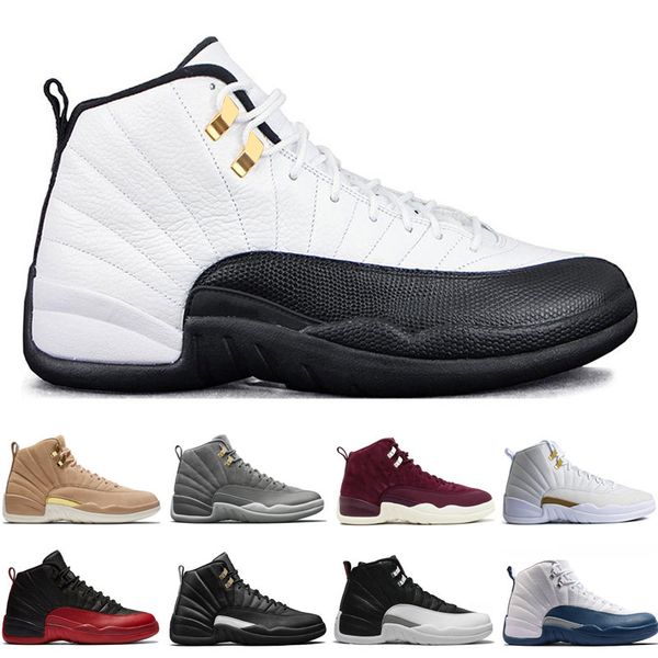 12 12s mens basketball shoes wheat dark grey bordeaux flu game the master taxi playoffs french blue barons gym red trainers sports sneakers, White;red
12 12s mens basketball shoes wheat dark grey bordeaux flu game the master taxi playoffs french blue barons gym red trainers sports sneakers, White;red