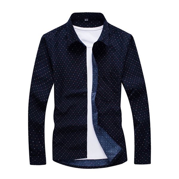 spring and autumn new men's long sleeve shirts. slim printed casual shirt. undershirt. render big yards, White;black
spring and autumn new men's long sleeve shirts. slim printed casual shirt. undershirt. render big yards, White;black