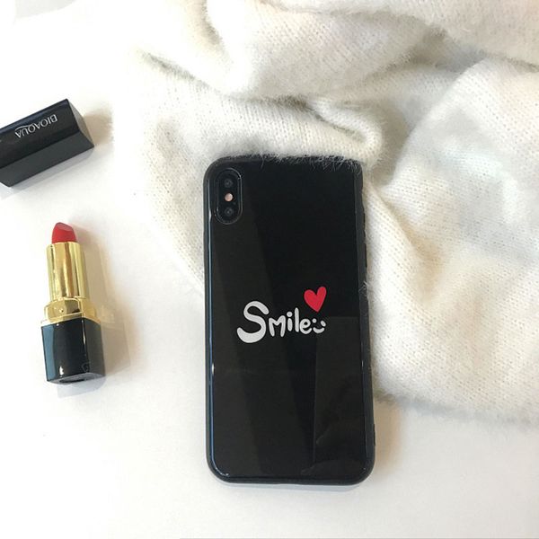 2018 for iphone 8 plus glass case new cute smile letters tempered glass case for apple tempered glass cover
2018 for iphone 8 plus glass case new cute smile letters tempered glass case for apple tempered glass cover