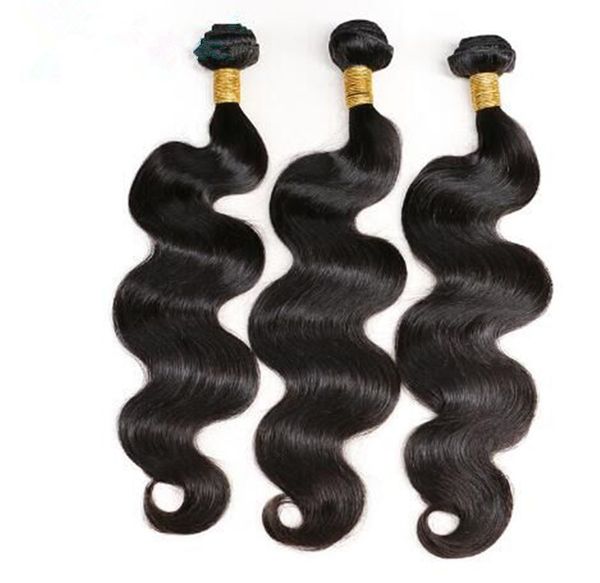 3 bundles body wave peruvian hair extensions natural color human hair bundles double weft remy hair, Black
3 bundles body wave peruvian hair extensions natural color human hair bundles double weft remy hair, Black