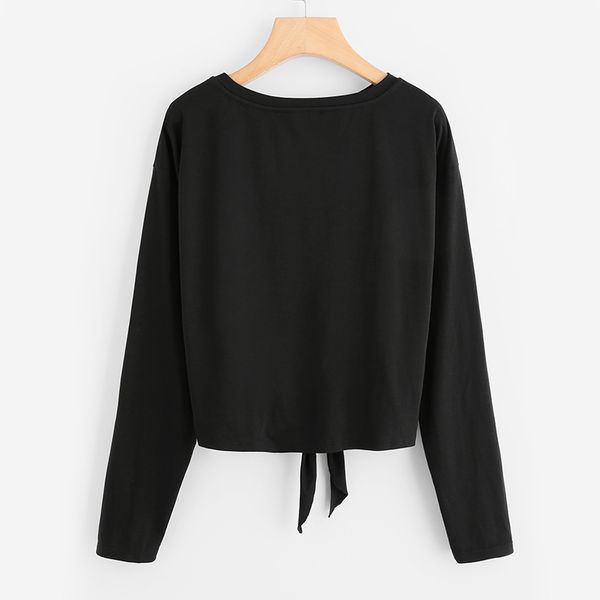 new pearl beaded knot front cute tee shirt black casual t shirt for women long sleeve round neck women lovely t -shirts, White
new pearl beaded knot front cute tee shirt black casual t shirt for women long sleeve round neck women lovely t -shirts, White