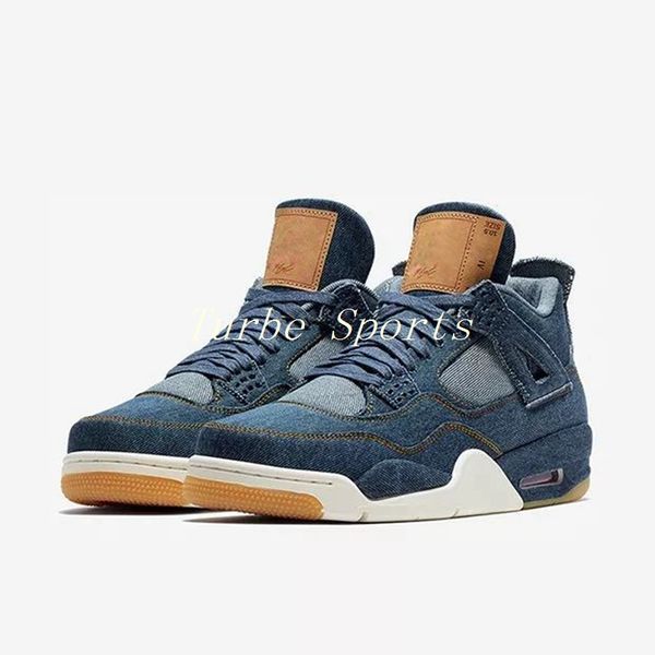 With Original Box 2018 New 4 Denim LS Jeans Travis All Black Basketball Shoes Men 4s Blue Jeans Sneakers size 7-13
With Original Box 2018 New 4 Denim LS Jeans Travis All Black Basketball Shoes Men 4s Blue Jeans Sneakers size 7-13