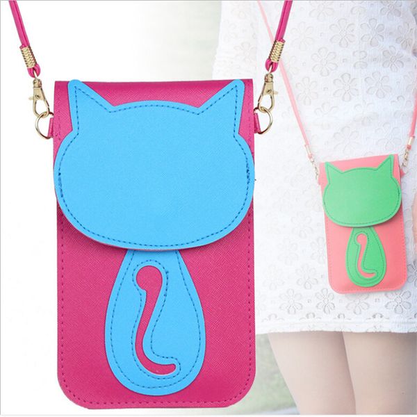 2018 new coin purse holder women small wallet clutch pu leather cat phone purse portable handbag girls make up bag, Red;black
2018 new coin purse holder women small wallet clutch pu leather cat phone purse portable handbag girls make up bag, Red;black