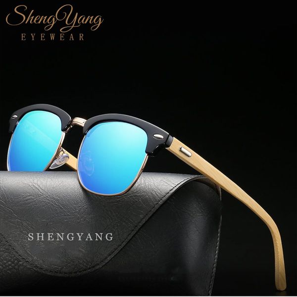 shengyang brand wooden polarized sunglasses for men women vintage black mirror bamboo sun glasses shades masculino, White;black
shengyang brand wooden polarized sunglasses for men women vintage black mirror bamboo sun glasses shades masculino, White;black