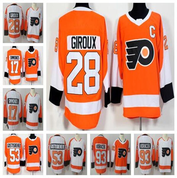 2018 men's Philadelphia Flyers jersey 53 Shayne Gostisbehere 17 Wayne Simmonds 28 Claude Giroux Hockey Jersey
2018 men's Philadelphia Flyers jersey 53 Shayne Gostisbehere 17 Wayne Simmonds 28 Claude Giroux Hockey Jersey