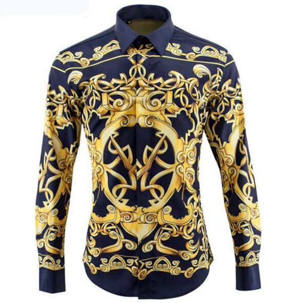 2018 men's brand shirt architecture printed casual shirt men's long sleeve cotton luxurious tuxedo camisa masculina, White;black
2018 men's brand shirt architecture printed casual shirt men's long sleeve cotton luxurious tuxedo camisa masculina, White;black