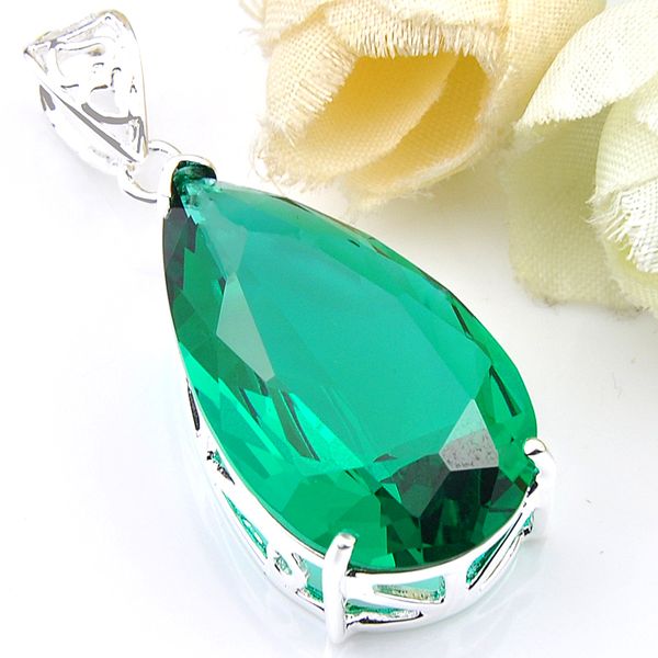 Top Quality Luckyshine 5PCS Lot Hot Sale 3X Natural Fire Green Quartz Gemstone 925 Silver Pendant American Weddings Jewelry Gift
Top Quality Luckyshine 5PCS Lot Hot Sale 3X Natural Fire Green Quartz Gemstone 925 Silver Pendant American Weddings Jewelry Gift