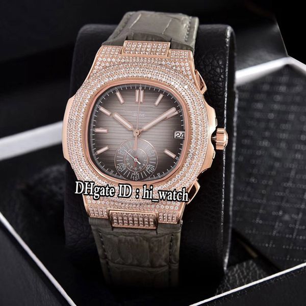 classic nautilus 5980 rose pink gold diamond gray texture dial miyota quartz chronograph mens watch gray leather watches satch 308e5, Slivery;brown
classic nautilus 5980 rose pink gold diamond gray texture dial miyota quartz chronograph mens watch gray leather watches satch 308e5, Slivery;brown