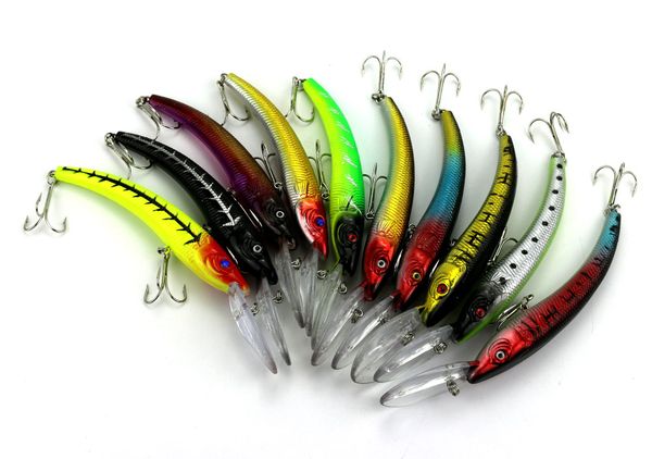 10pcs swimbait 3d minnow deep diver lure 15.5cm-16.3g for saltwater freshwater bass trout walleye salmon musky fishing
10pcs swimbait 3d minnow deep diver lure 15.5cm-16.3g for saltwater freshwater bass trout walleye salmon musky fishing