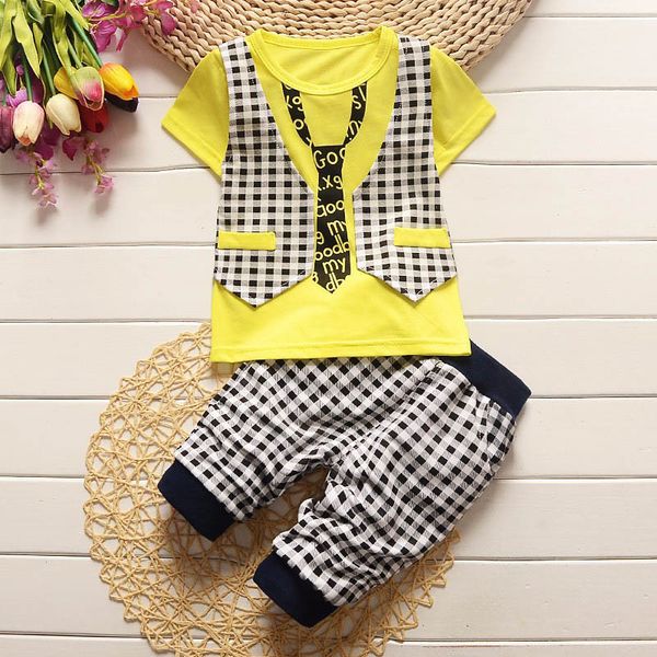 2018 summer baby boy clothing sets plaid bow tie t-shirt+pants toddler boys tracksuit gentleman style clothes for boys, White
2018 summer baby boy clothing sets plaid bow tie t-shirt+pants toddler boys tracksuit gentleman style clothes for boys, White