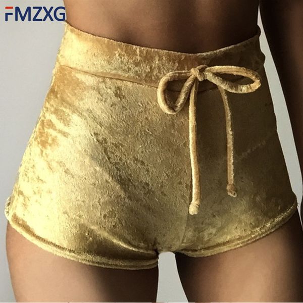 2018 summer women gold velvet elastic fold sweatpants shorts fashion high waist lace up shorts mini skinny joga hot, White;black
2018 summer women gold velvet elastic fold sweatpants shorts fashion high waist lace up shorts mini skinny joga hot, White;black