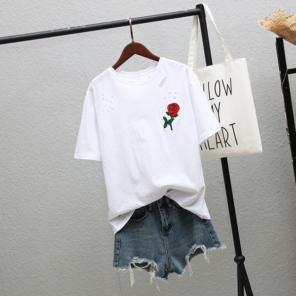 dz women tshirt tumblr women's t-shirt 2018 summer o-neck cotton graphic fe09, White
dz women tshirt tumblr women's t-shirt 2018 summer o-neck cotton graphic fe09, White