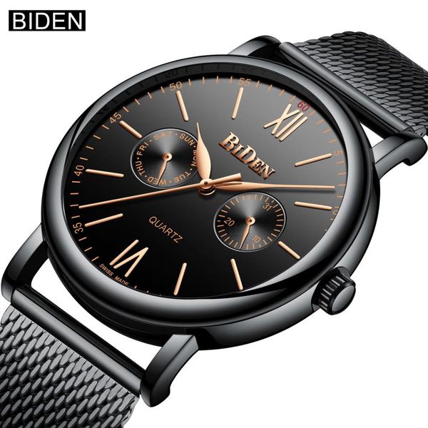 luxury stainless steel mesh band men business wrist watch biden fashion casual men quartz waterproof sport watches gift clock, Slivery;brown
luxury stainless steel mesh band men business wrist watch biden fashion casual men quartz waterproof sport watches gift clock, Slivery;brown