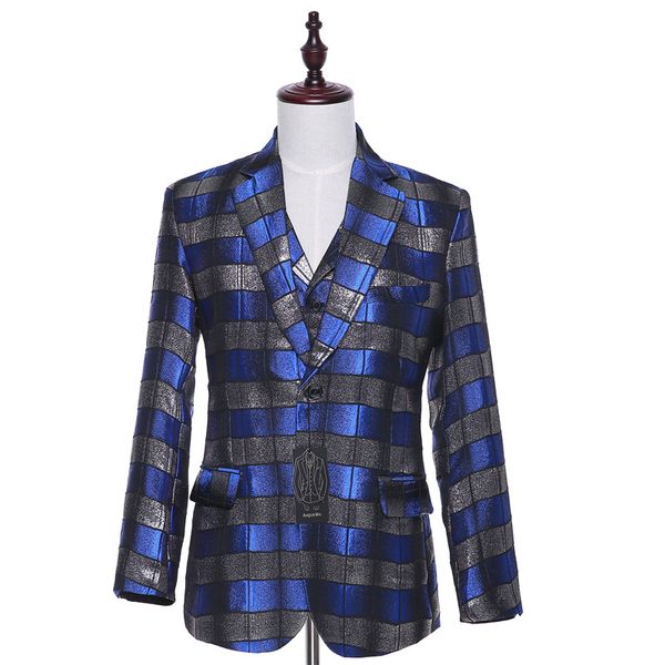 new blue and black horizontal striped fabric spring autumn casual blazer cotton slim england suit male jacket custom, White;black
new blue and black horizontal striped fabric spring autumn casual blazer cotton slim england suit male jacket custom, White;black