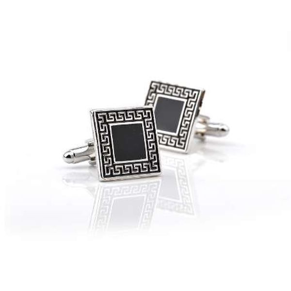 retro business black square men shirt french cufflinks button jewelry accessories fashion wedding men cuff links gift, Silver
retro business black square men shirt french cufflinks button jewelry accessories fashion wedding men cuff links gift, Silver