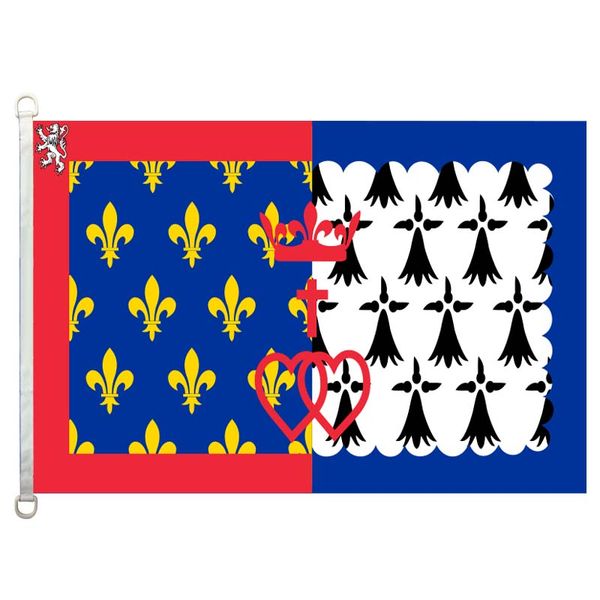 pays-de-la-loire flag,90*150cm ,100% polyester, banner,digital printing 
pays-de-la-loire flag,90*150cm ,100% polyester, banner,digital printing