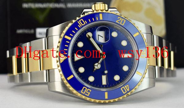 luxury men's watches 18kt gold & stainless blue ceramic 116613lb 116613 40mm mechanical automatic movement mens date watches, Slivery;brown
luxury men's watches 18kt gold & stainless blue ceramic 116613lb 116613 40mm mechanical automatic movement mens date watches, Slivery;brown