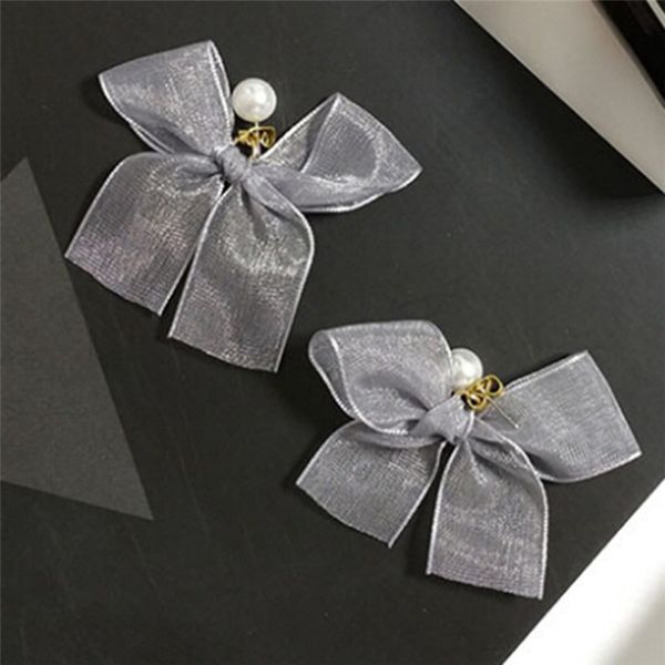 1 pair dangle earring lace bow tie hanging earrings big drop earrings wedding for women fashion jewelry, Silver
1 pair dangle earring lace bow tie hanging earrings big drop earrings wedding for women fashion jewelry, Silver